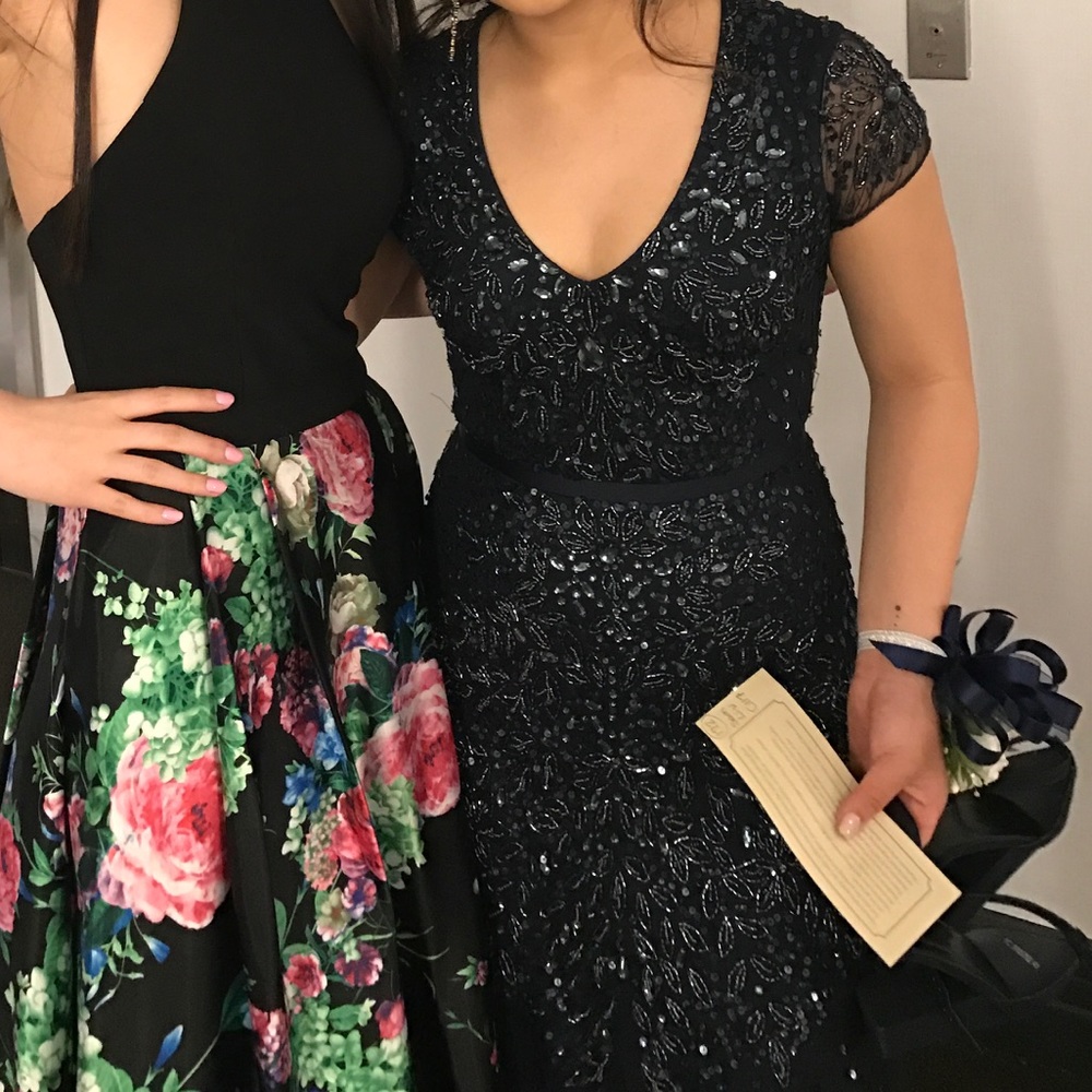 Embellished prom dress